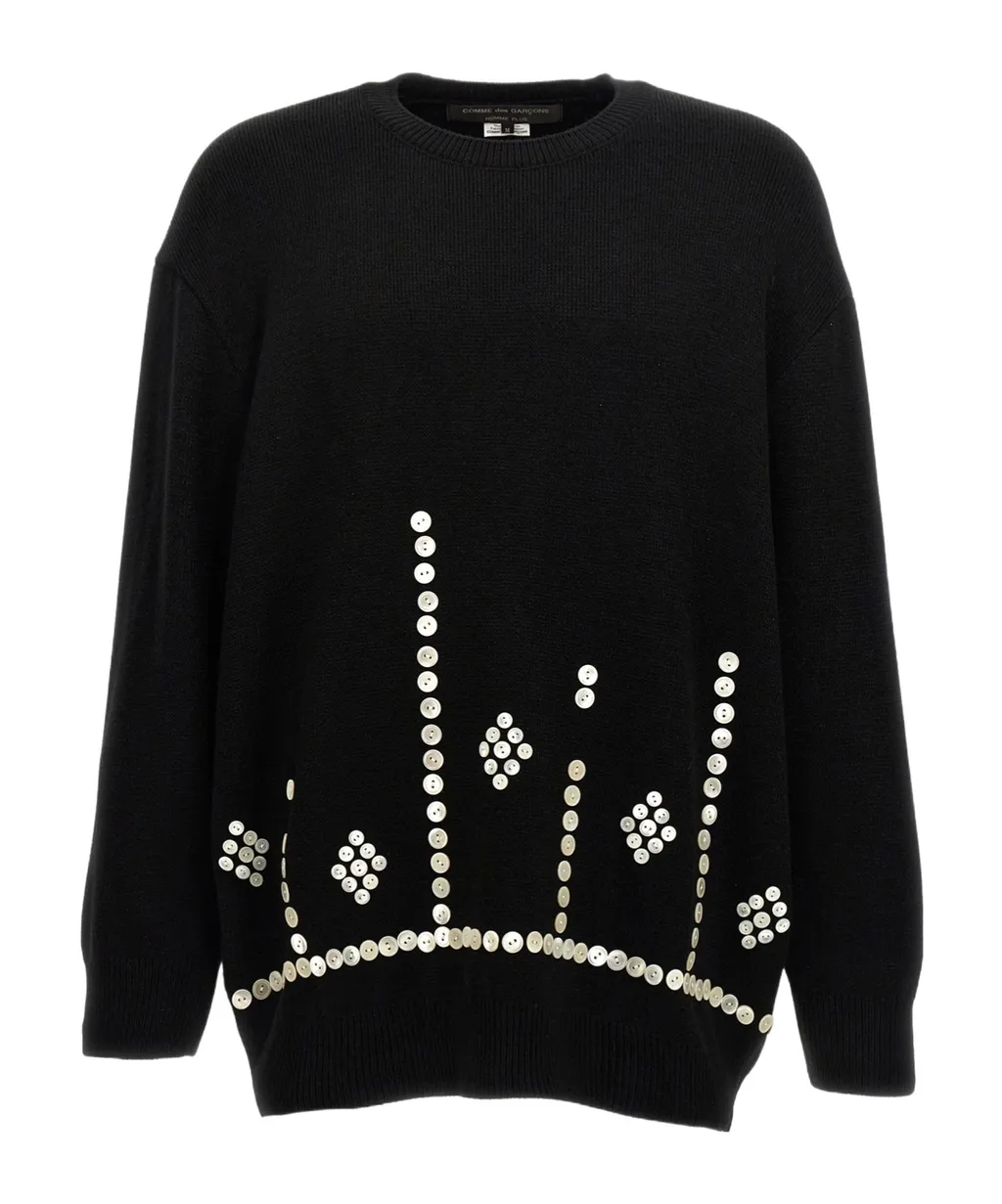Embellished Knitted Jumper