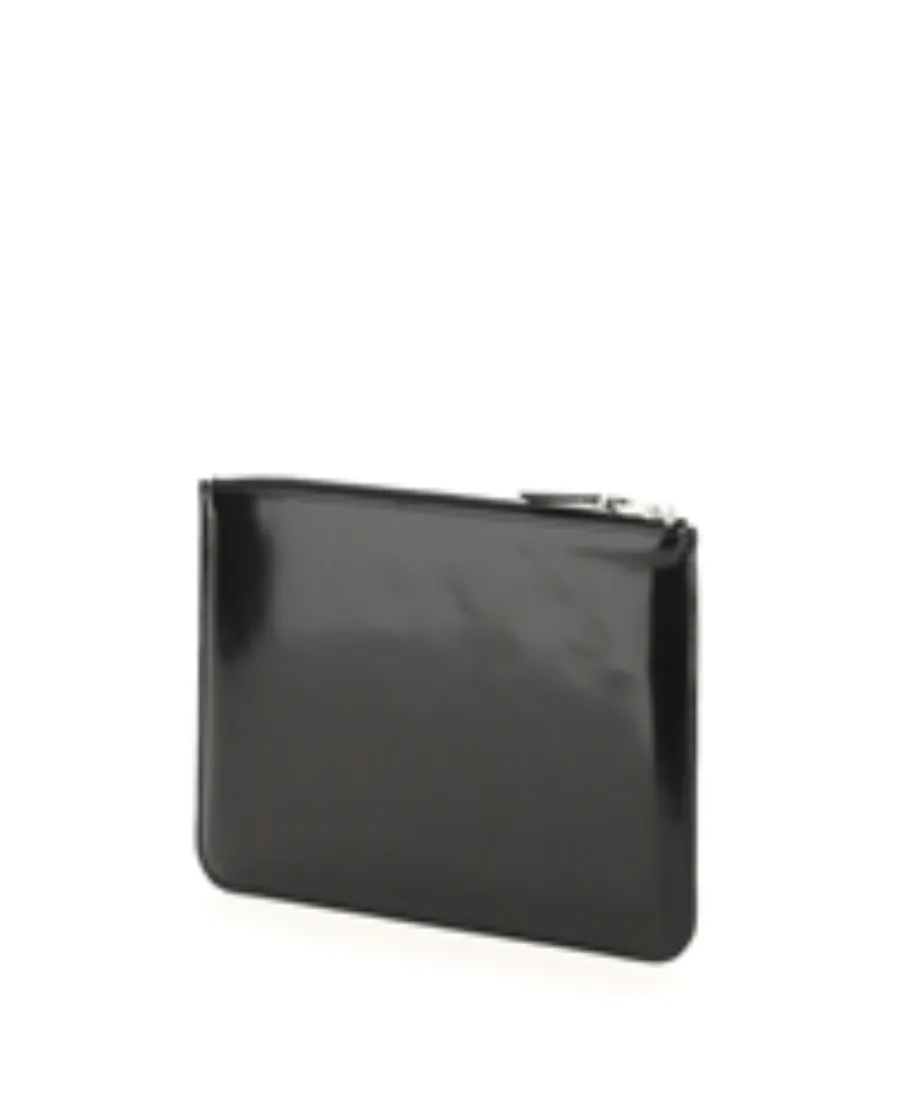 Logo Embossed Zipped Pouch
