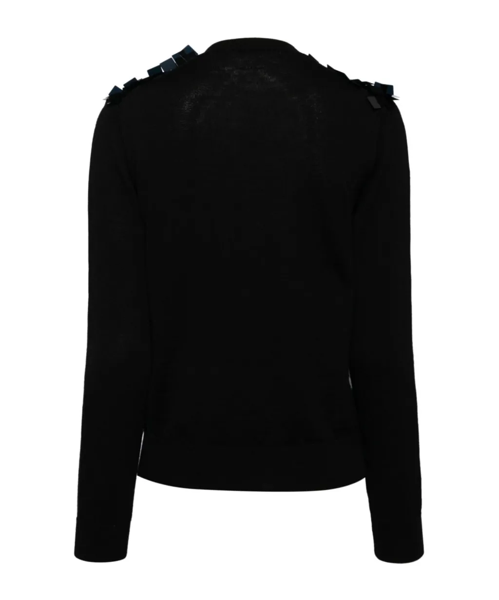 Paillette Embellishment Cardigan
