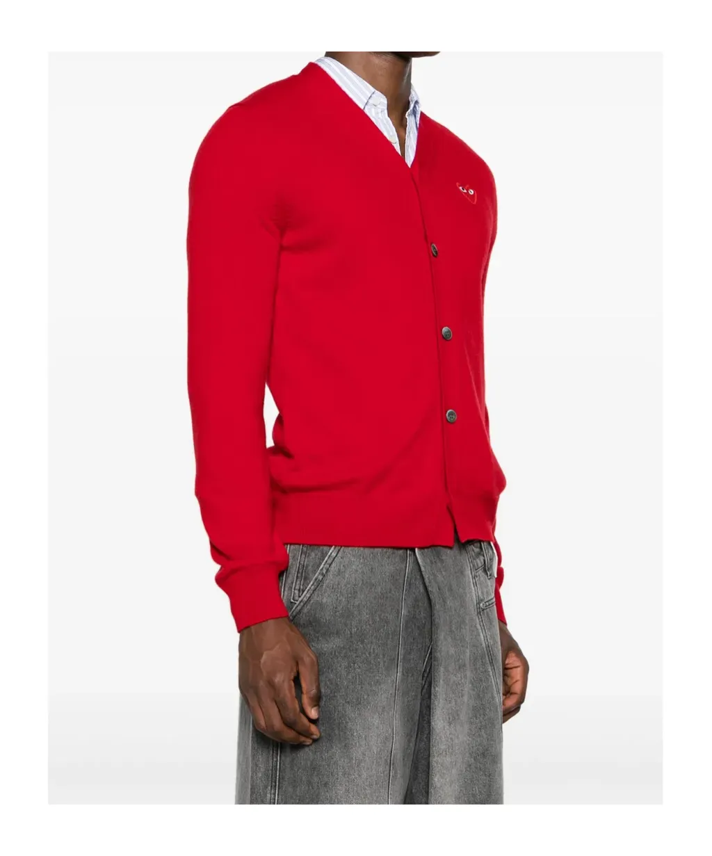 Iconic Patch Button-Up Cardigan