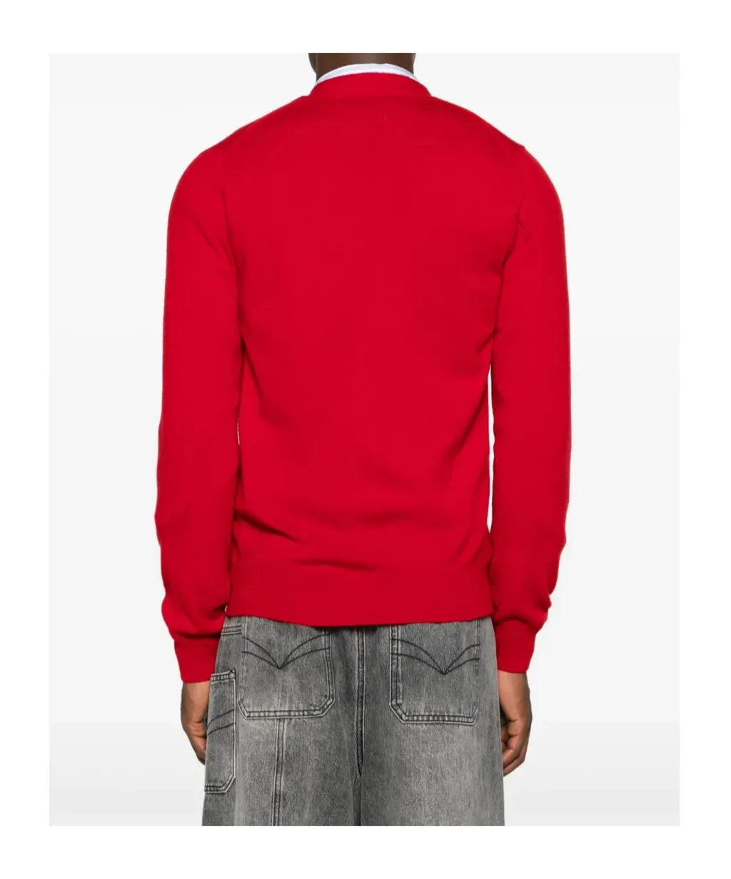 Iconic Patch Button-Up Cardigan
