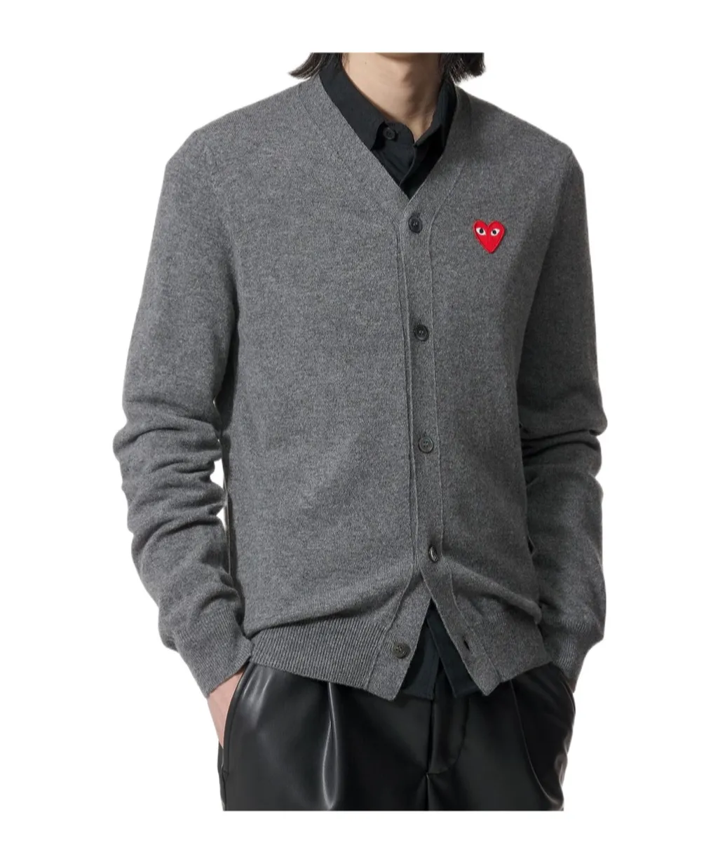 Long-Sleeved Knitted Cardigan
