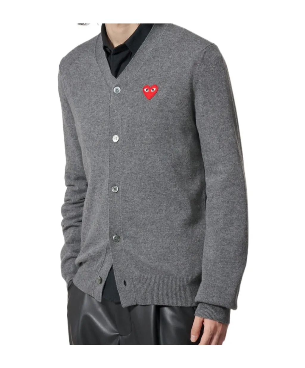 Long-Sleeved Knitted Cardigan