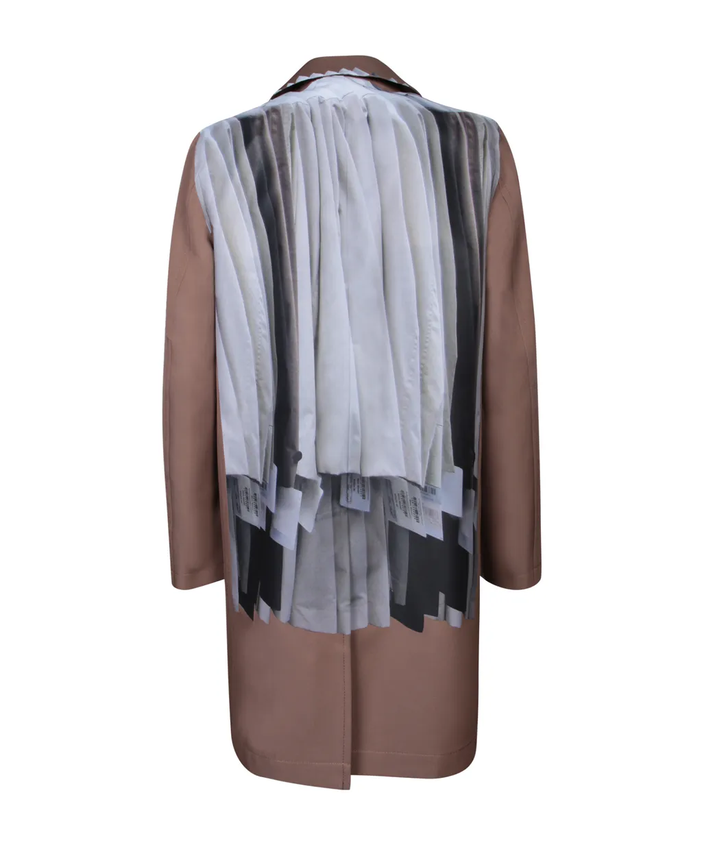 Medium And Long Lapel Coat