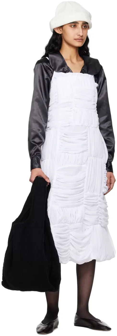 Pleated Mid-Length Dress