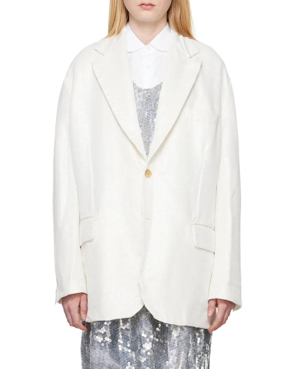 Single-Breasted Casual Jacket