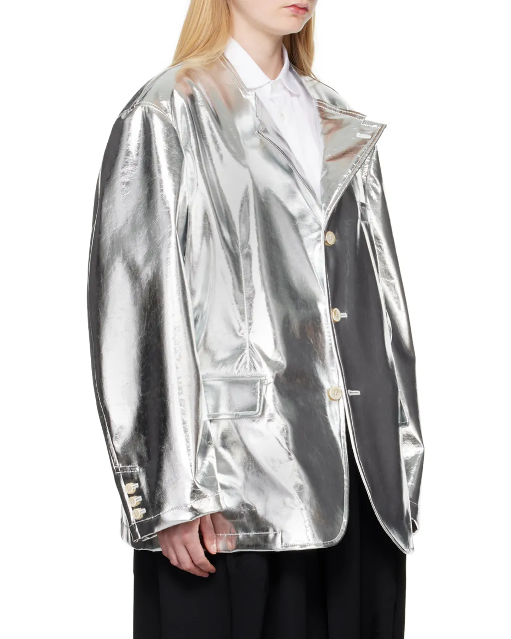 Single-Breasted Casual Jacket
