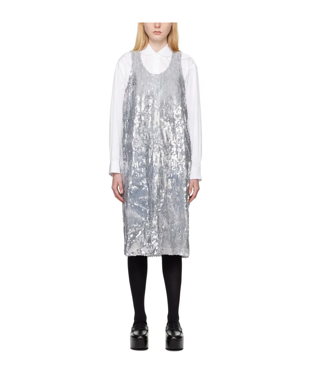 Sequined Simple Dress
