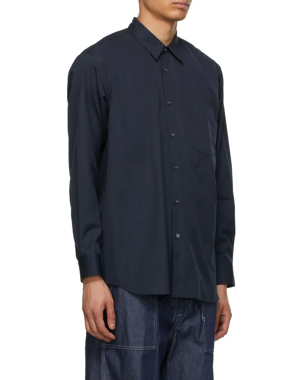 Long-Sleeve Cotton Shirt