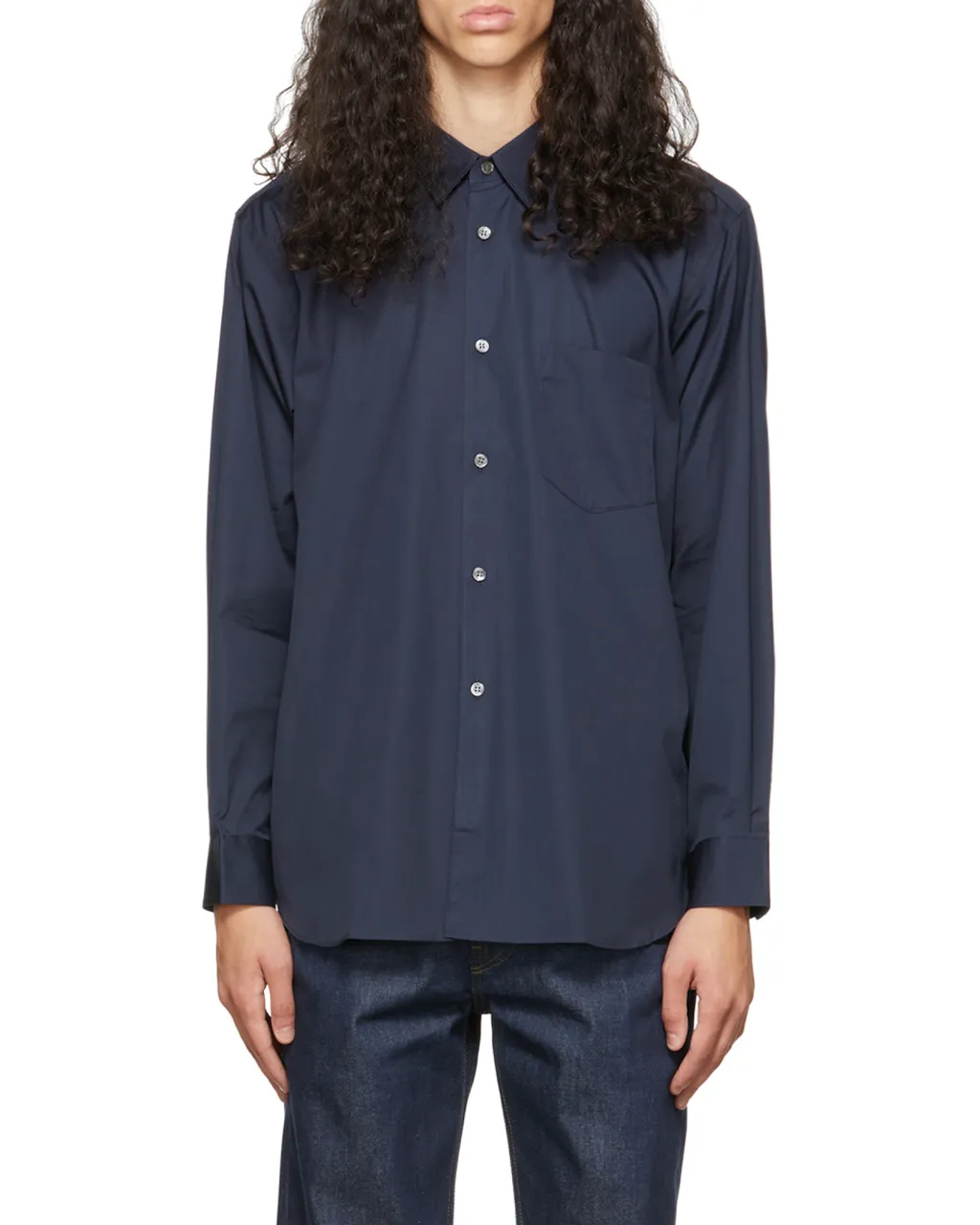 Long-Sleeve Cotton Shirt