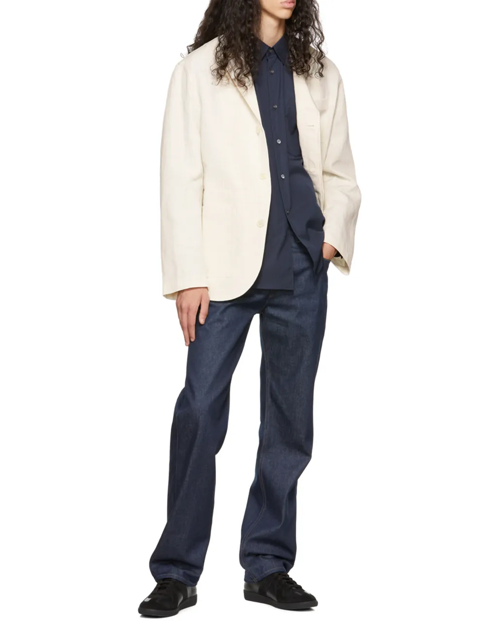 Long-Sleeve Cotton Shirt