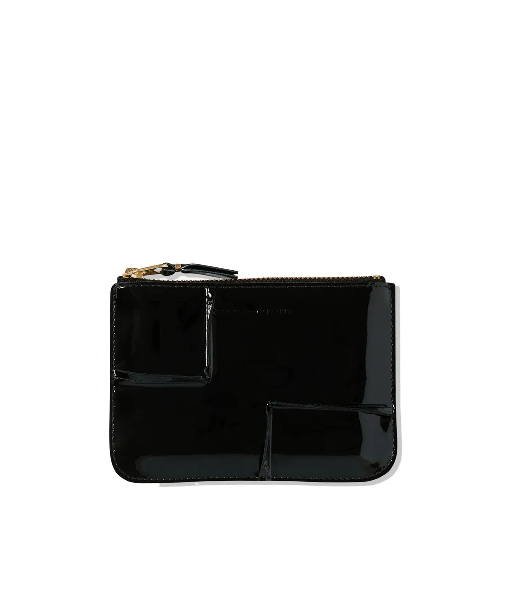 Reversed Hem Serie Zipped Wallet