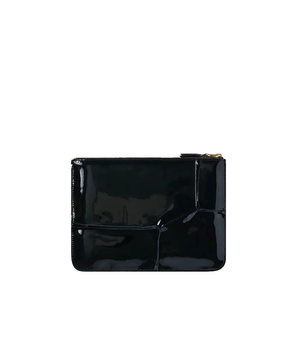 Reversed Hem Serie Zipped Pouch