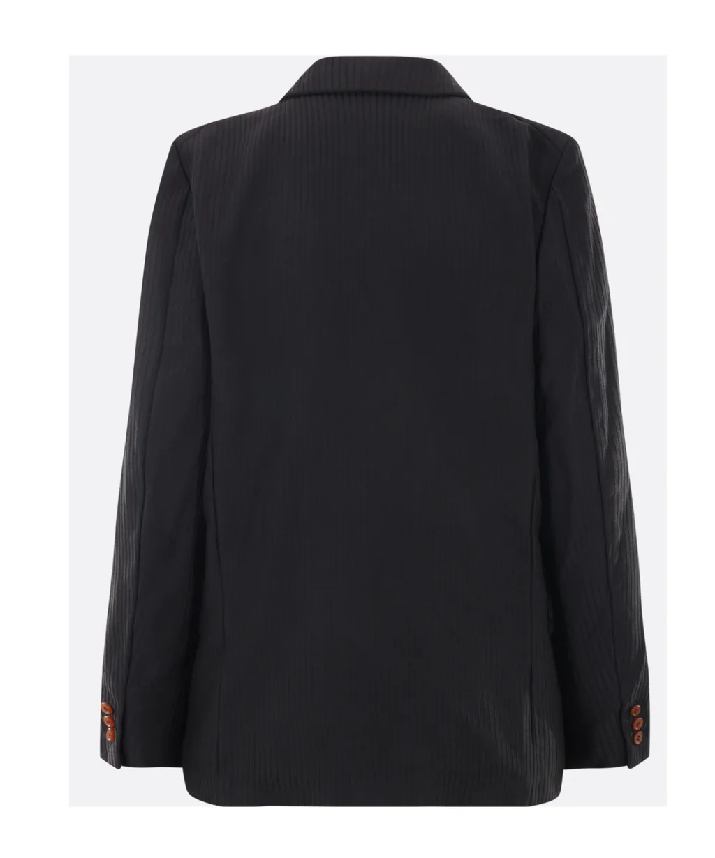 Long-Sleeved Suit Coat