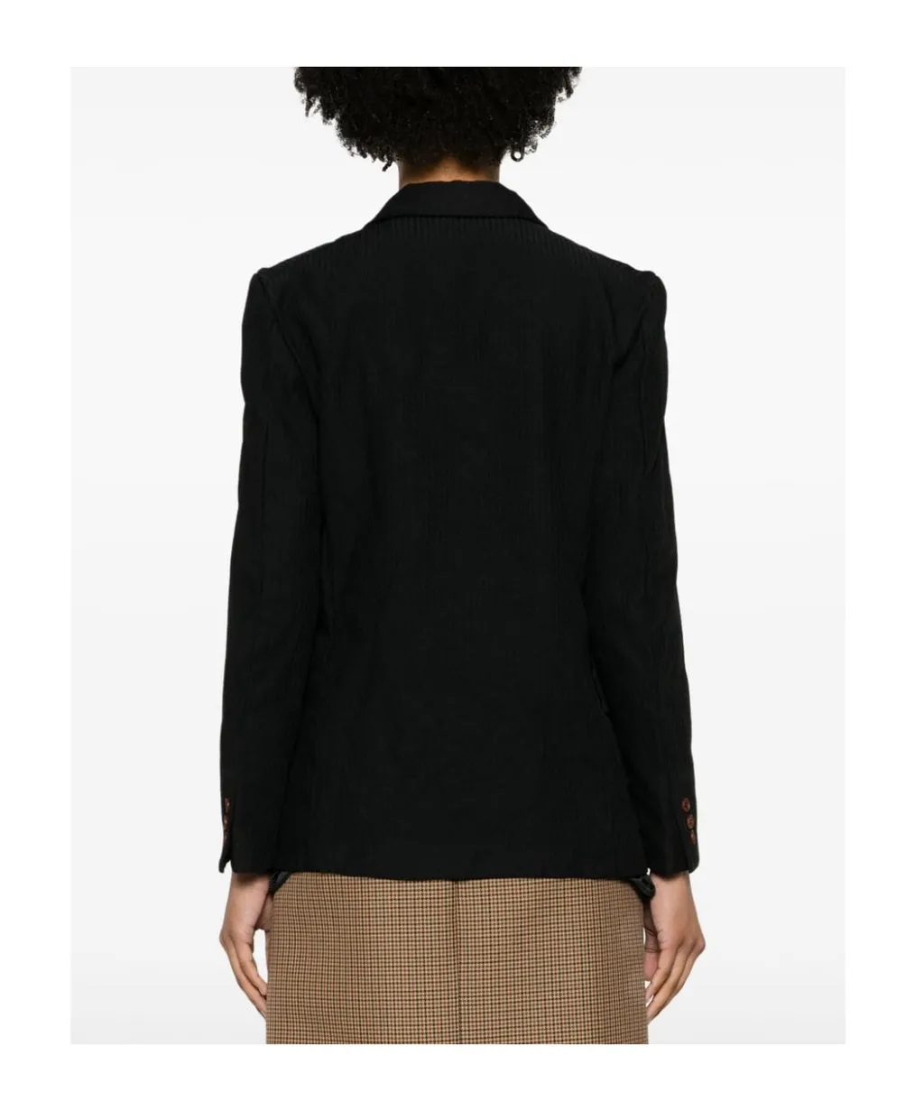 Long-Sleeved Suit Coat