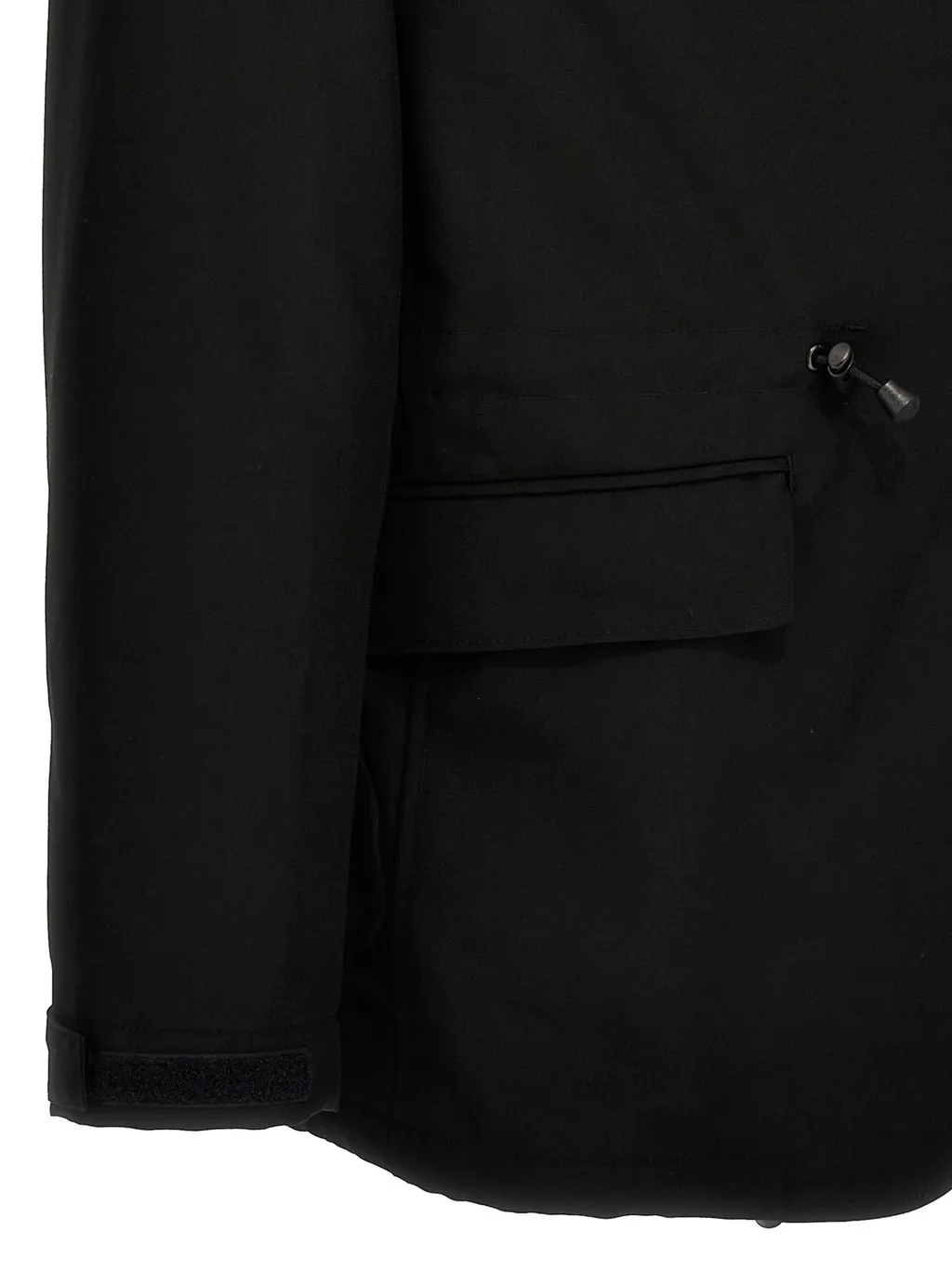 Single Breasted Drawstring Blazer