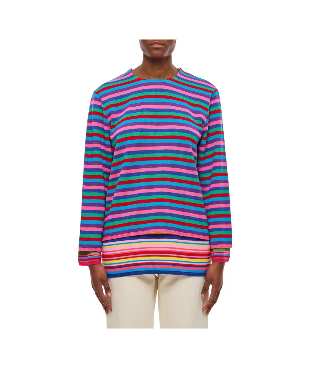 Striped Crewneck Jumper