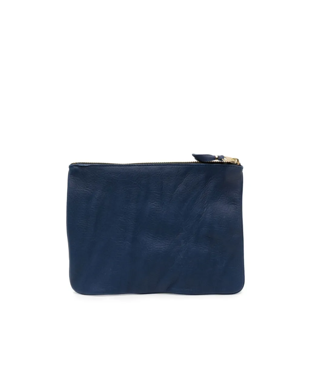 Logo Printed Zip-Up Pouch