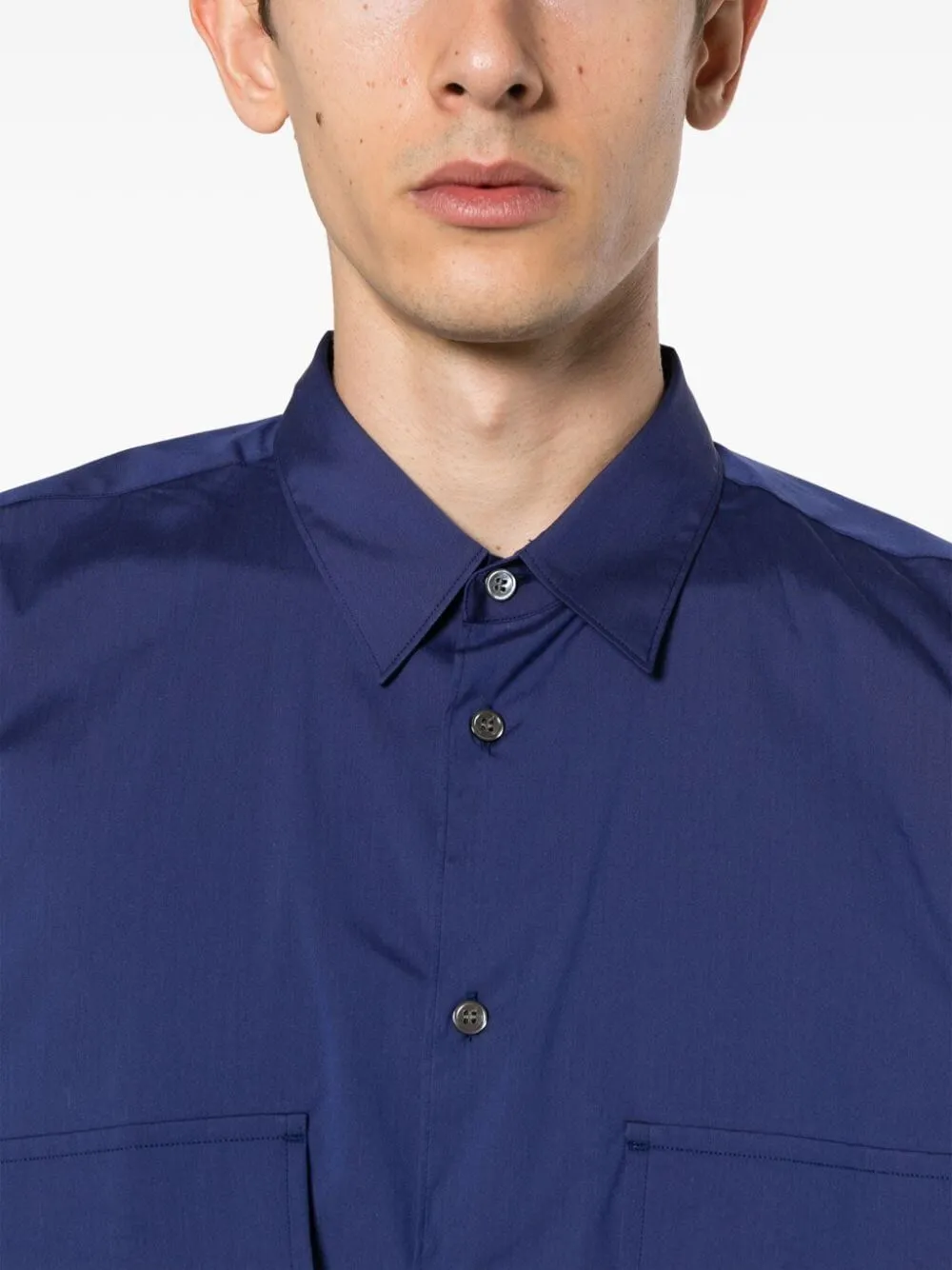 Button-Up Long-Sleeve Shirt