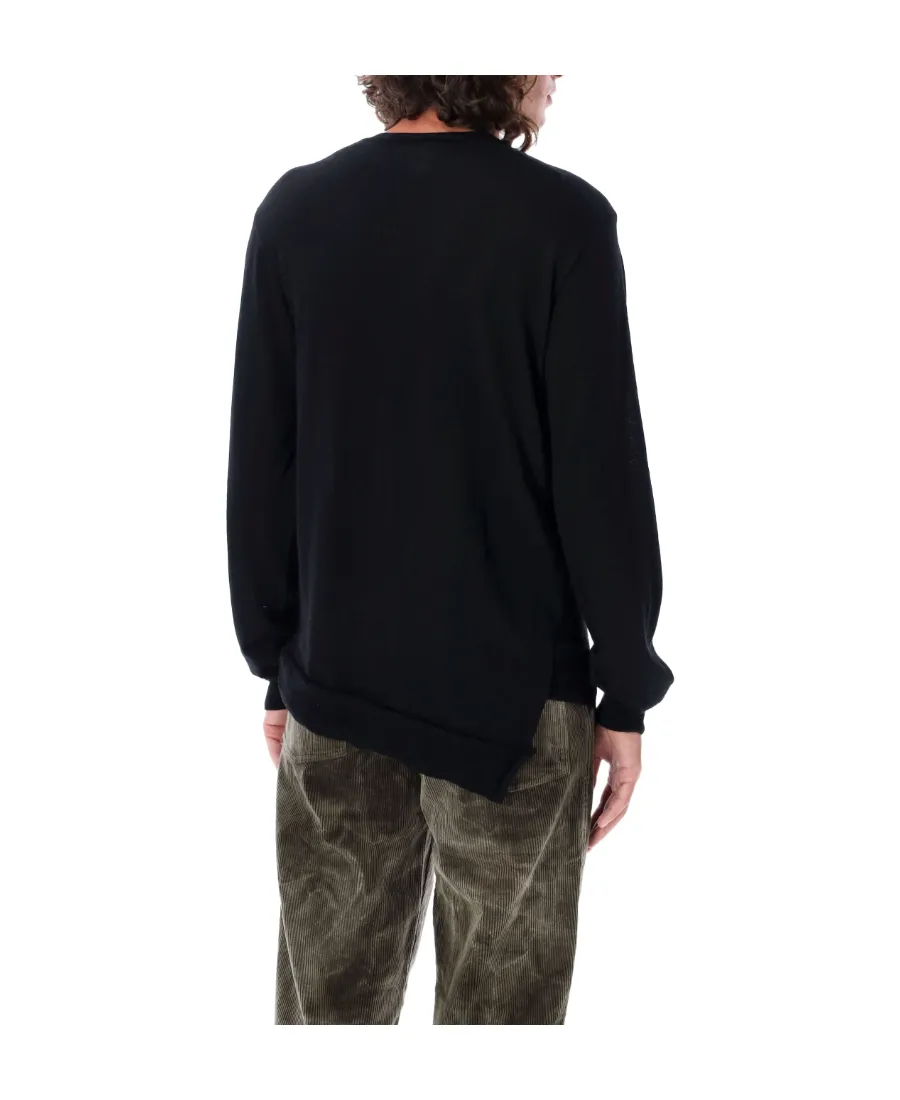 Asymmetric Wool Jumper