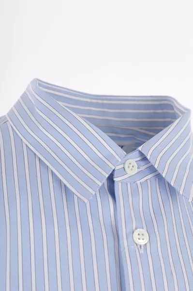 Striped Long-Sleeved Shirt