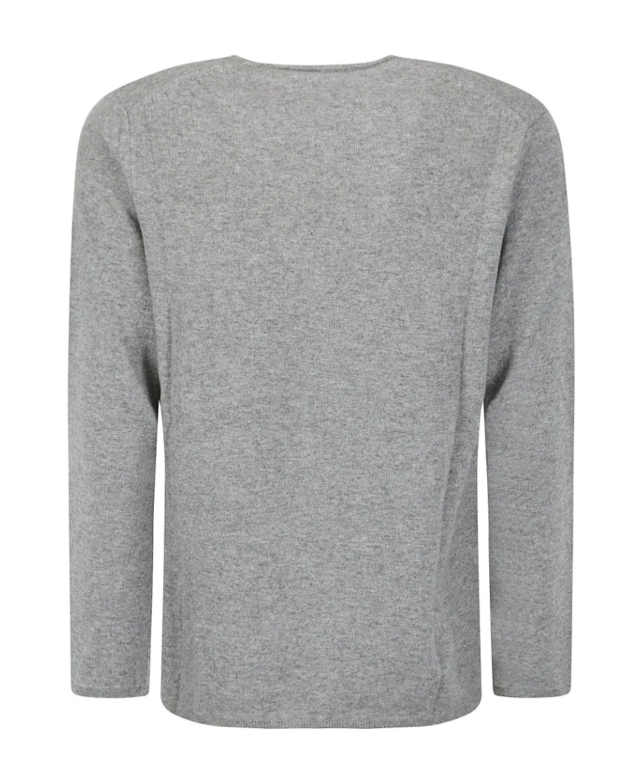 Round-Neck Long-Sleeved Sweater