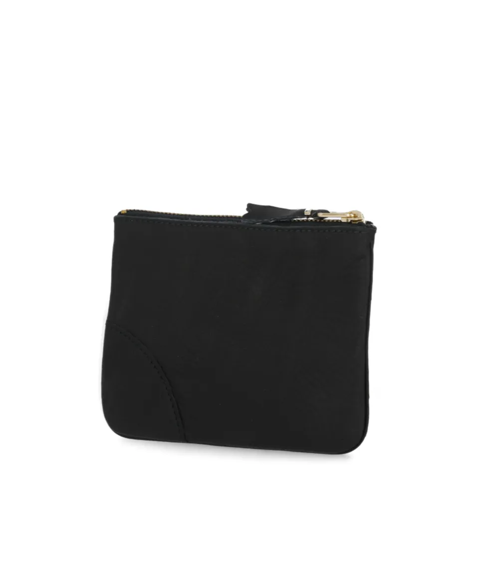 Logo Printed Zip-Up Wallet