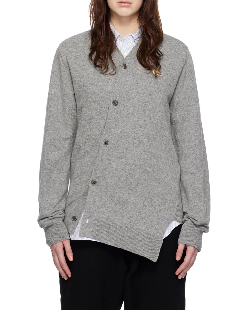 Asymmetrical Knitted Cardigan