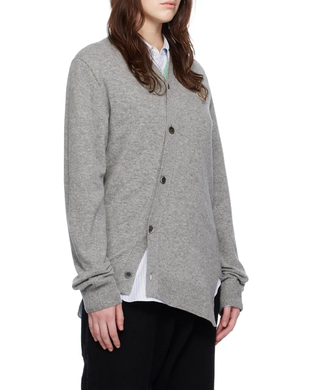 Asymmetrical Knitted Cardigan