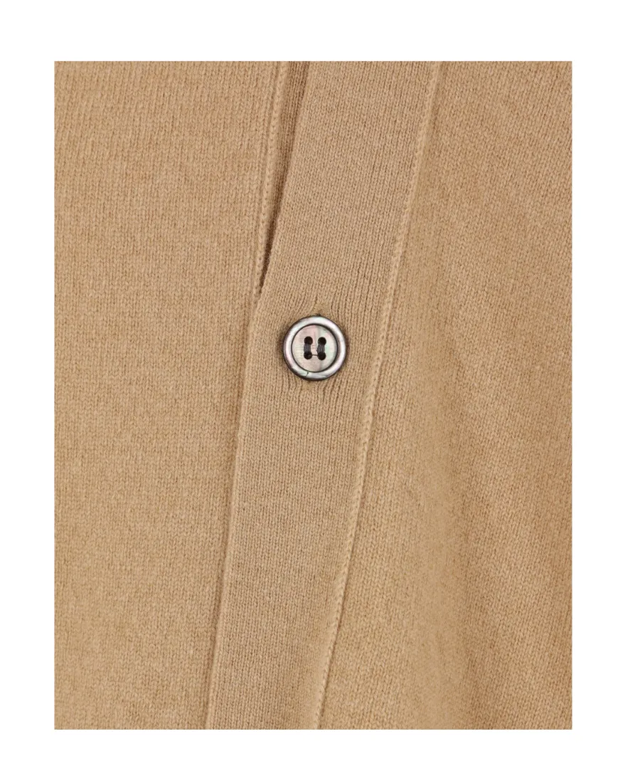 Asymmetric Wool Cardigan