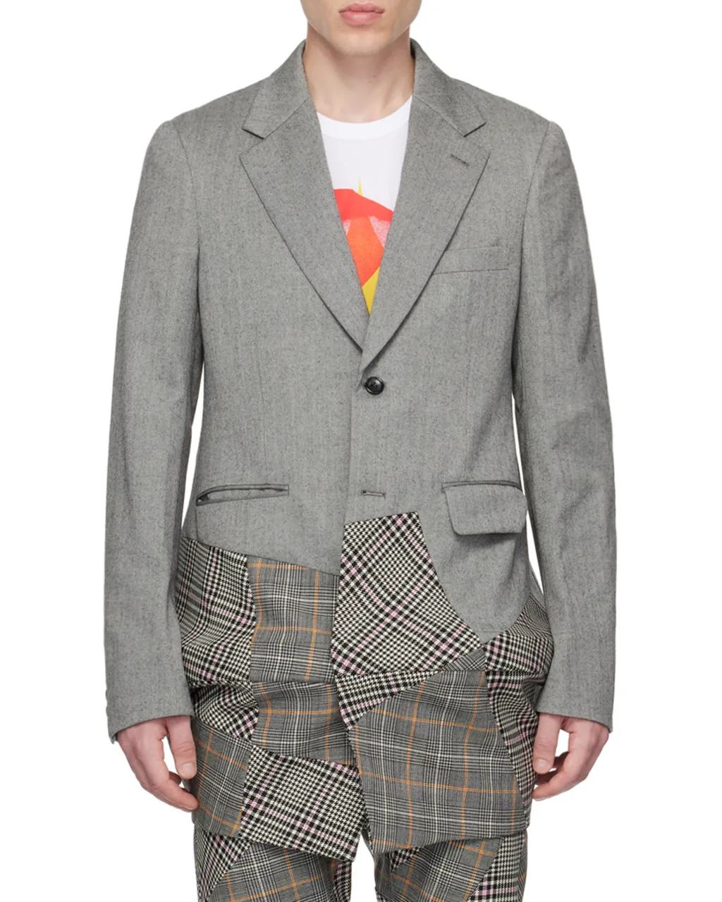 Crinoline Long-Sleeved Suit Jacket