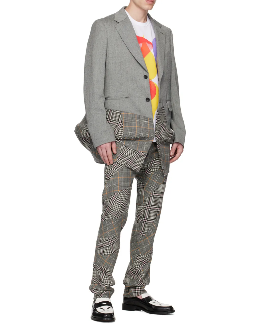 Crinoline Long-Sleeved Suit Jacket