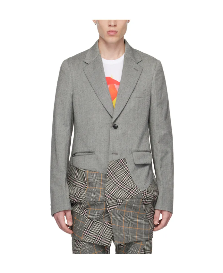 Crinoline Long-Sleeved Suit Jacket