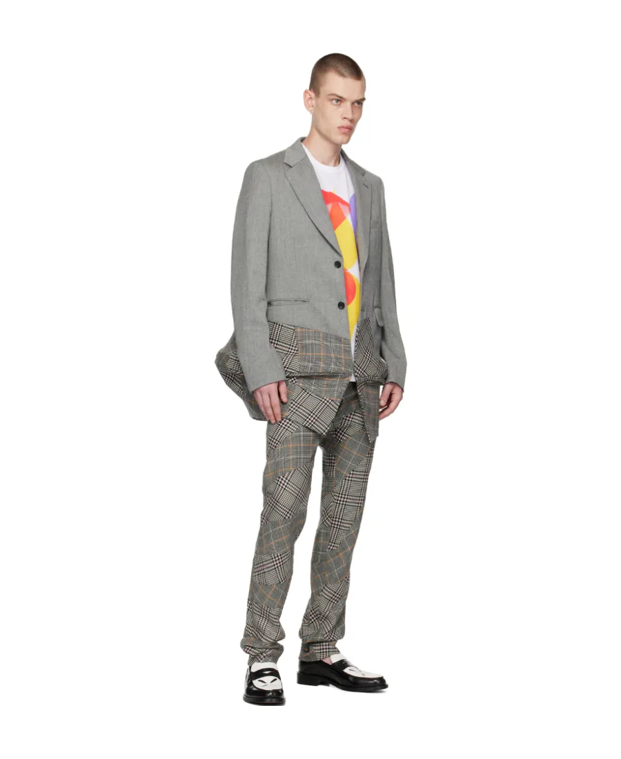 Crinoline Long-Sleeved Suit Jacket