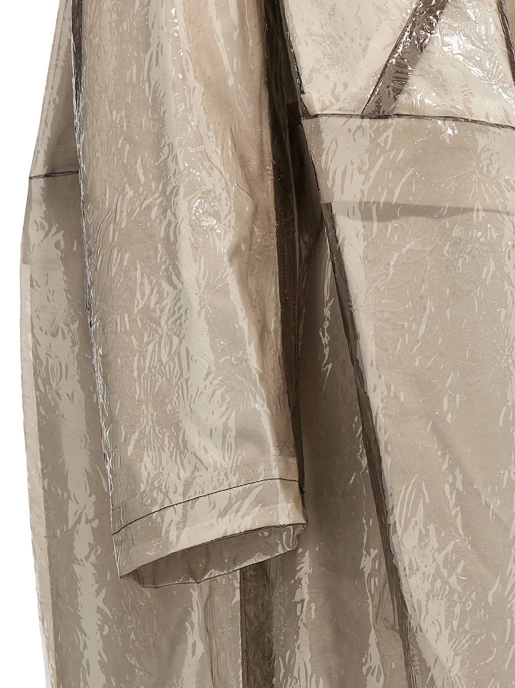 Oversize Hooded Trench Coat
