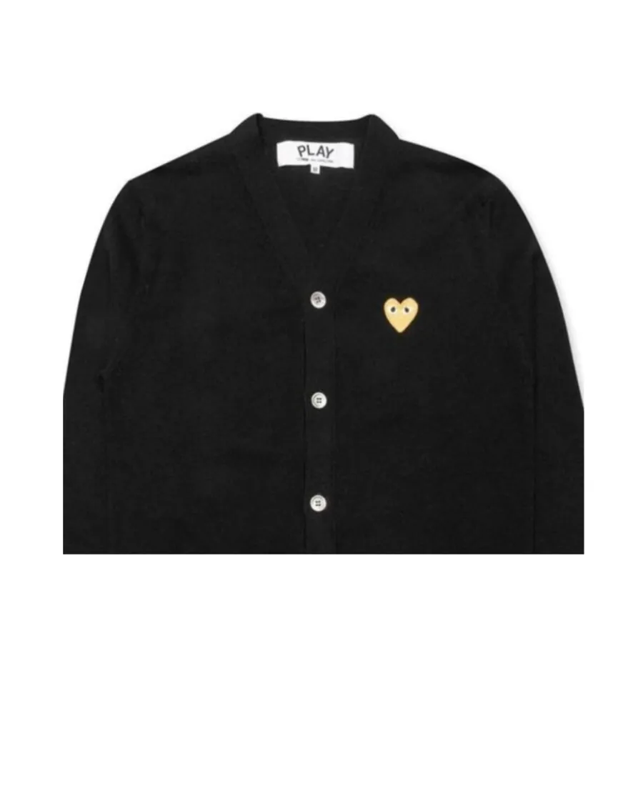 Play Heart Embroidered Cardigan