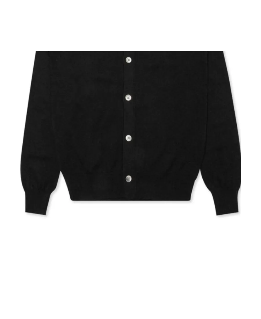 Play Heart Embroidered Cardigan