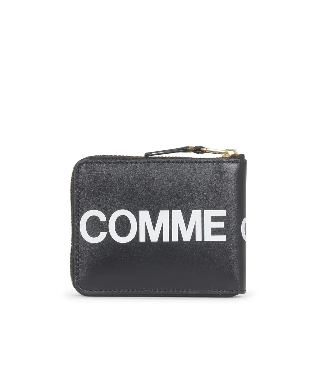 Logo Printed Zip-Around Wallet