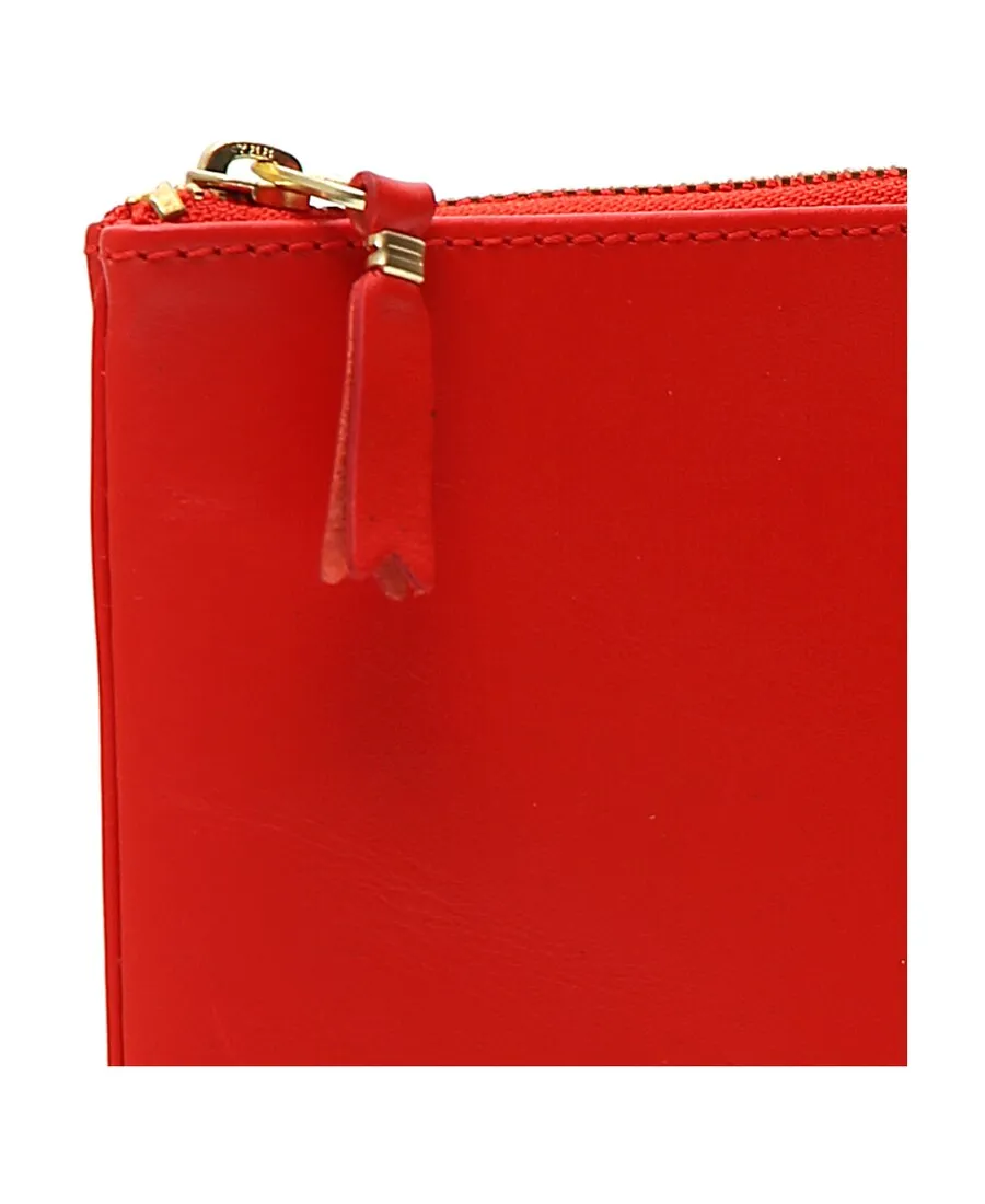 Logo Detailed Zip-Up Pouch