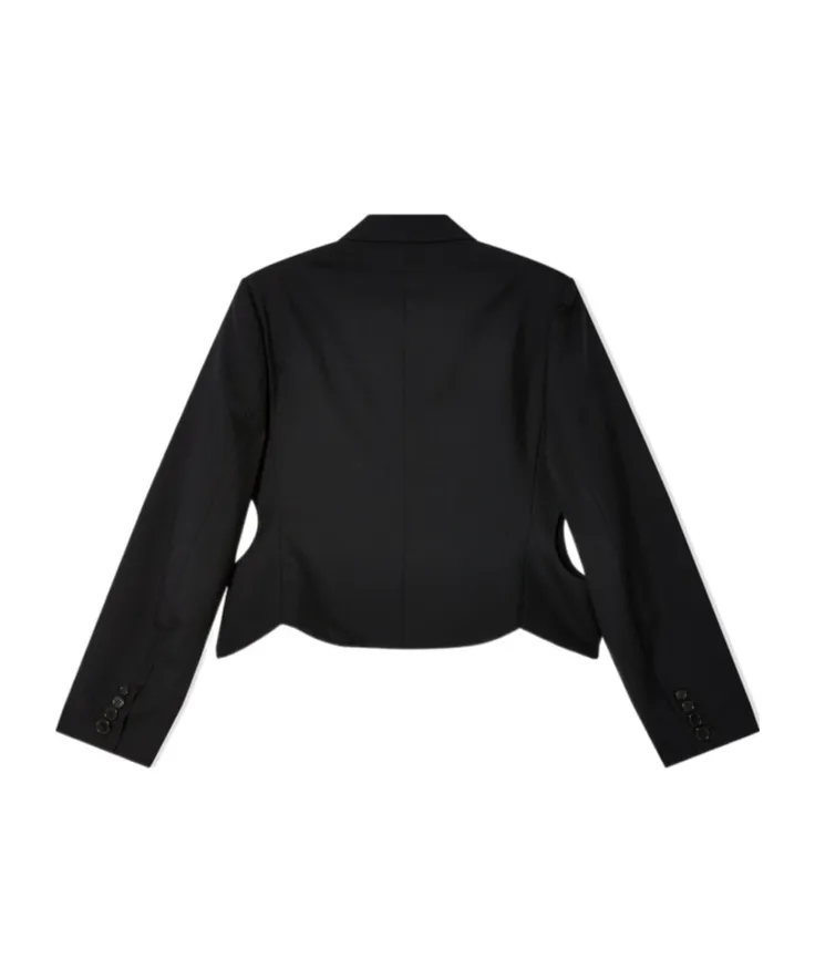 Exaggerated-Waist Jacket