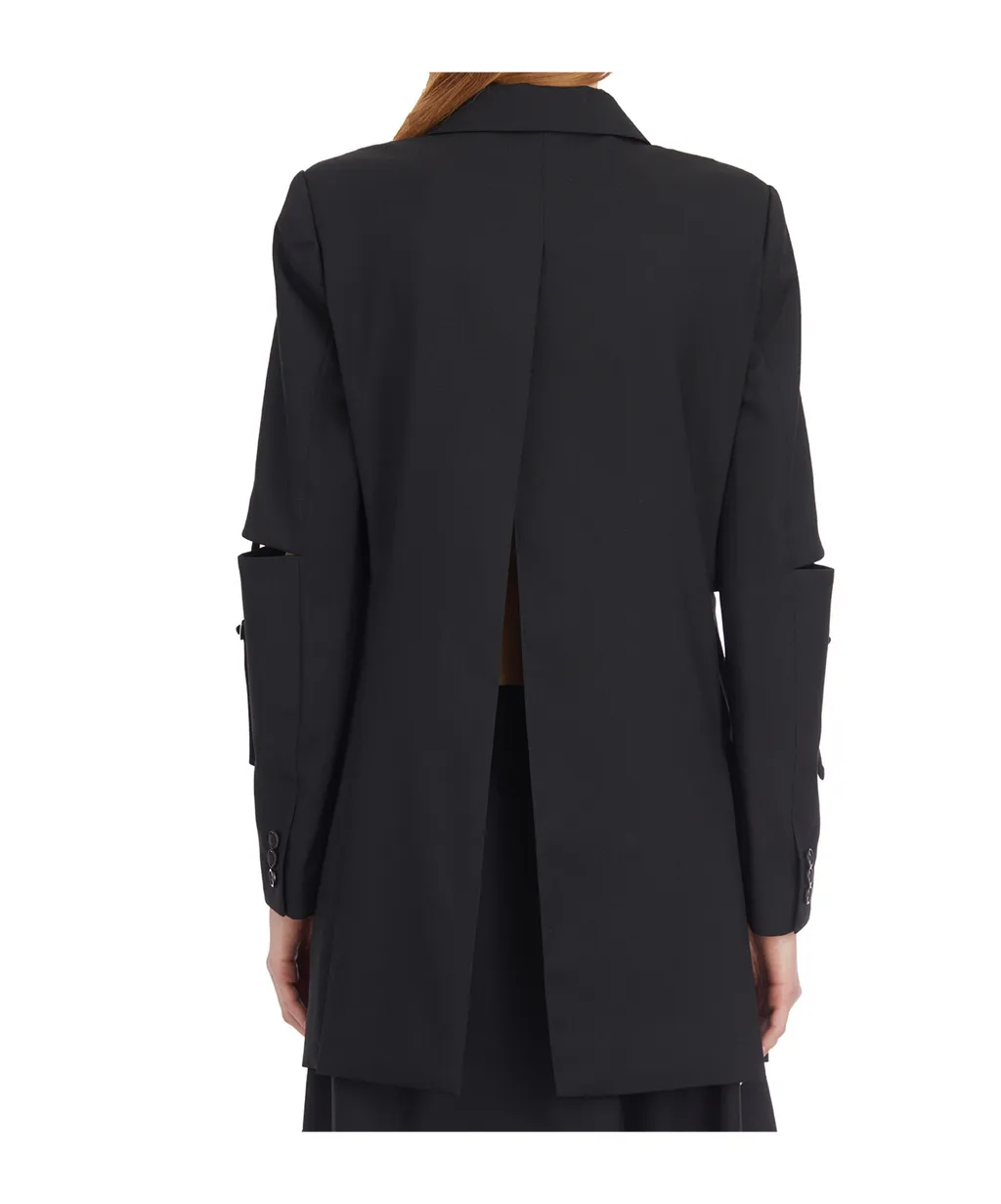 Jacket With Shoulder Splits