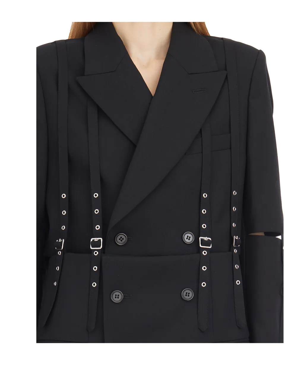 Jacket With Shoulder Splits