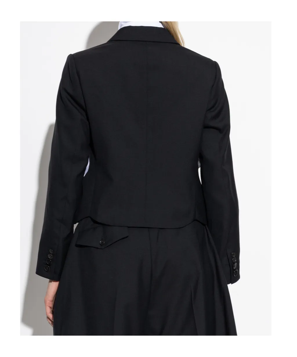 Long-Sleeved Suit Jacket