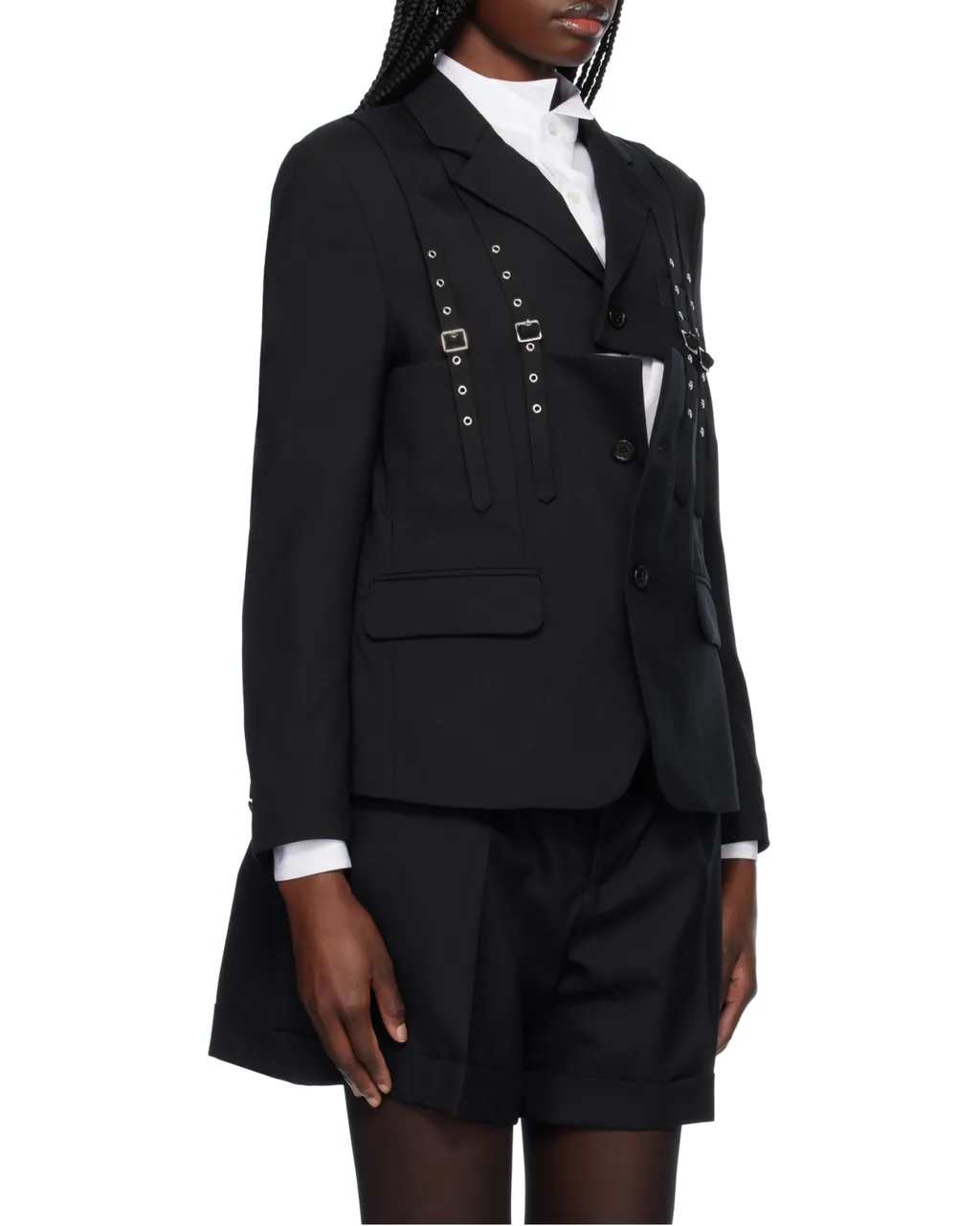 Buckled Regular Fit Blazer