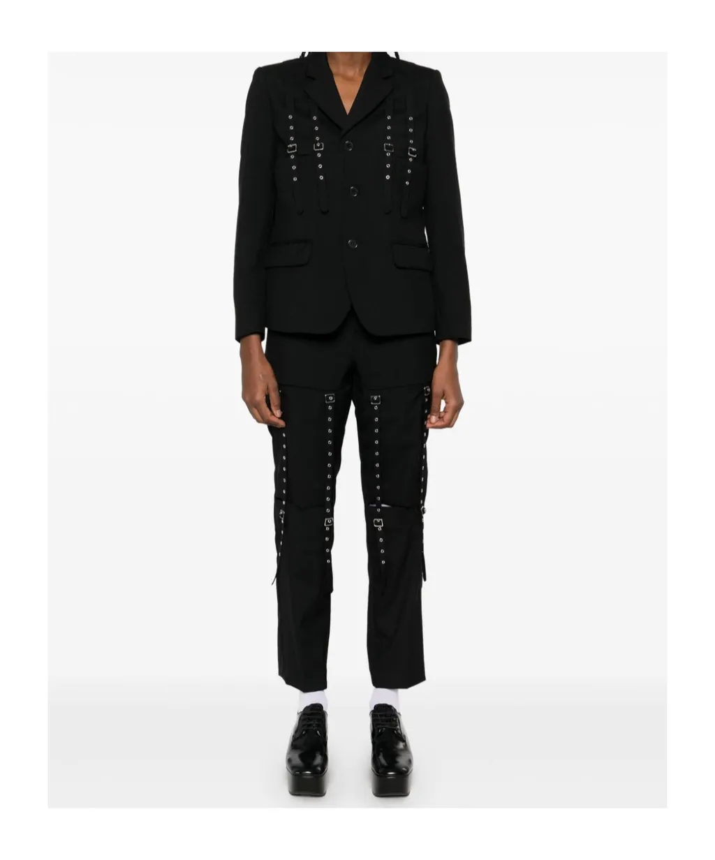 Buckled Regular Fit Blazer