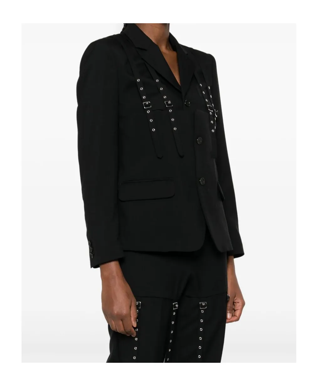 Buckled Regular Fit Blazer