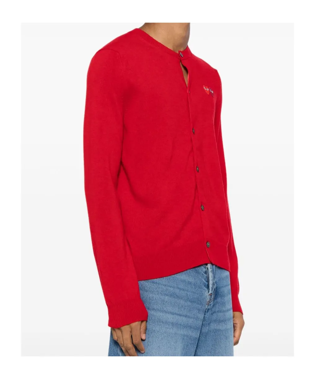 Crewneck Knitted Cardigan