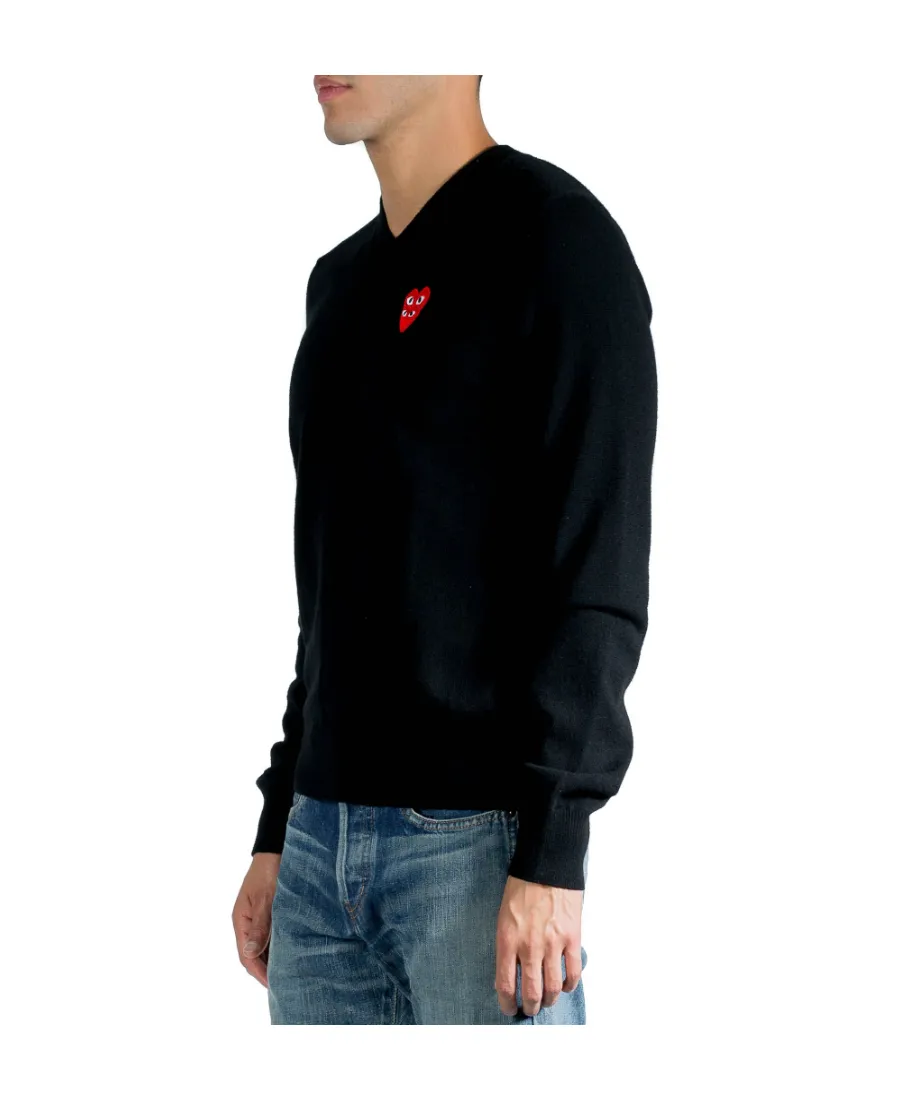 V-Neck Knitted Pullover