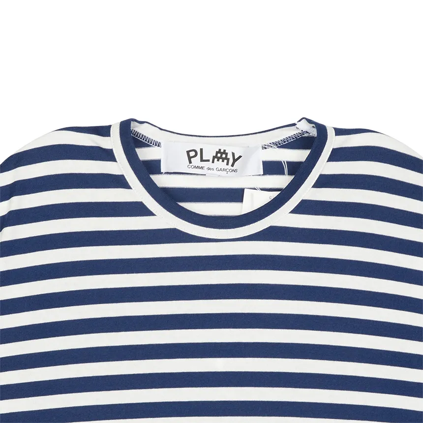 Logo-Appliqué Striped T-Shirt