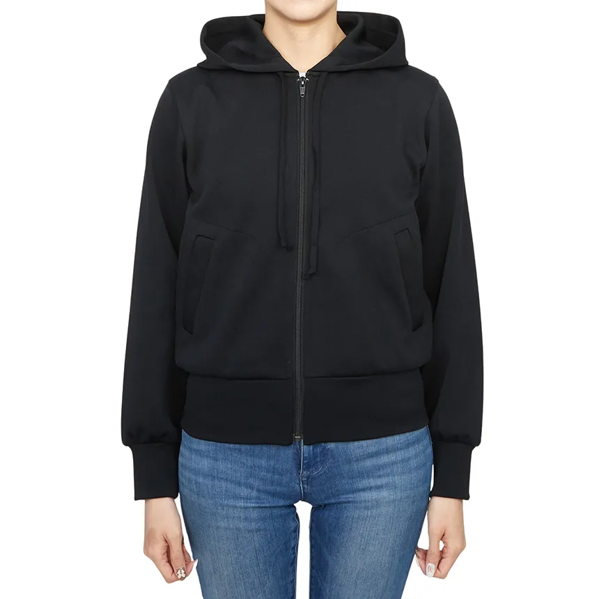 Logo-Appliqué Zip-Up Hoodie